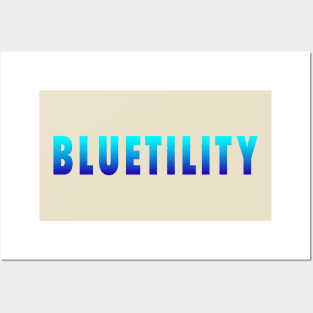 BLUETILITY Posters and Art